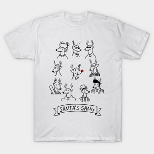 The Gang Of Santa T-Shirt